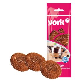 Réz bevonattal rendelkező hálós súroló 3 db - YORK