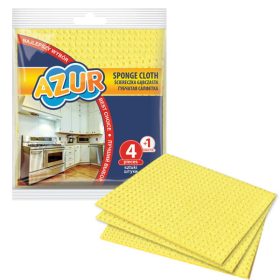   90 x Szivacskendő 15,5 x 17,5 cm (4+1 db ingyen)  Azur - YORK