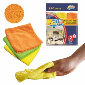   40 x Hagyományos mikroszálas törlőkendő készlet 2+1 ingyen 30 x 30 cm - YORK