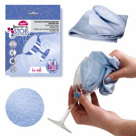   32 x Ultrafinom kendő üvegfelületek tisztításához 30 x 40 cm 1db - YORK Bacteria Stop