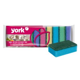 60 x Súrolószivacs MIDI 10 db - YORK