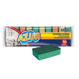 45 x Súrolószivacs MIDI 10 db AZUR - YORK