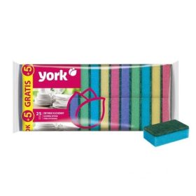 20 x Súrolószivacs 25+5 db ajándék - YORK