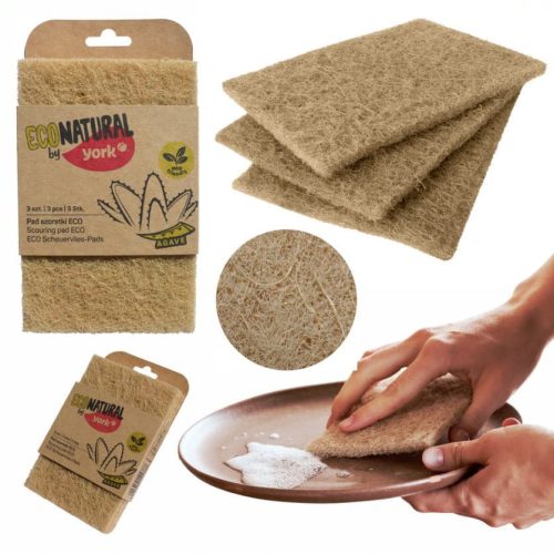 46 x Súrolópárna természetes anyagból 3 db - YORK ECO NATURAL