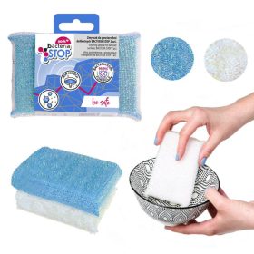   36 x Antibakteriális súrolószivacs kényes felületekre - YORK BACTERIA STOP