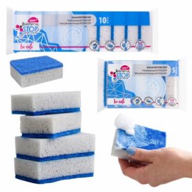   20 x Antibakteriális súrolószivacs 5db - YORK BACTERIA STOP