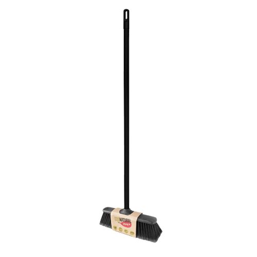 20 x Ökológiai seprű 120cm-es megerősített nyéllel - YORK - ECO NATURAL