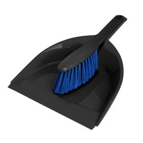   12 x Szemeteslapát kefével újrahasznosított anyagból CLIP AZUR - YORK - CLEAN HOUSE