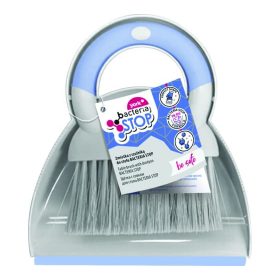   12 x Asztali kefe mini lapáttal  - YORK BACTERIA STOP - CLEAN HOUSE