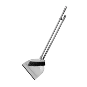   Szemeteslapát gumiszegéllyel, nyéllel és seprűvel - YORK - CLEAN HOUSE