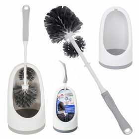   12 x Antibakteriális WC-kefe tartóval  - YORK BACTERIA STOP