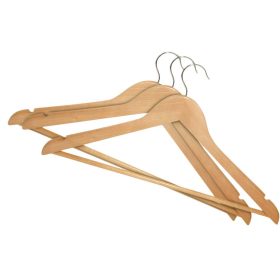 24 x Fa vállfa 3db - YORK - WELL-KEPT WARDOBE