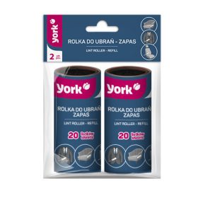   24 x Szöszeltávolító henger utántöltő 2db - YORK - WELL-KEPT WARDOBE