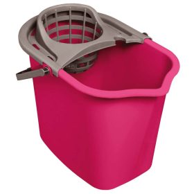   24 x Négyszögletes vödör csavaróval 10 literes - YORK - Clean House