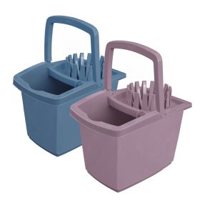   Négyszögletes vödör csavaróval 15 literes 1db - YORK - Clean House