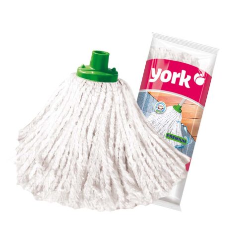 16 x Pamut MOP fej prémium minőségben 1db - YORK PREMIUM - CLEAN HOUSE