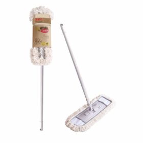   12 x ECO felmosó mop teleszkópos nyéllel - YORK - ECO NATURAL - CLEAN HOUSE