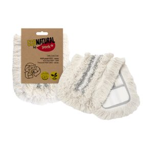   40 x ECO felmosó tartalék mop párna (utántöltő) 1db YORK - ECO NATURAL - CLEAN HOUSE
