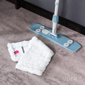  12 x Mágneses lapos MOP és 145cm-es teleszkópos nyél MAGNETIC - YORK - CLEAN HOUSE