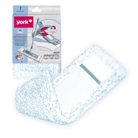  48 x Mágneses lapos MOP tartalék párna (utántöltő) 1db - YORK MAGNETIC - CLEAN HOUSE