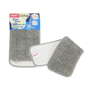   24 x Tartalék mikroszálas fej 1 db YORK Spray & Clean felmosóhoz