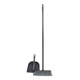   Partvis szett nyéllel, szemeteslapáttal és kefével COMBI  - YORK - CLEAN HOUSE