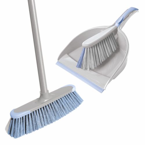 8 x Tisztítókészlet (partvis, teleszkópos nyél, lapát, kis kefe)  BACTERIA STOP - YORK - CLEAN HOUSE
