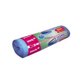   Szemeteszsákok húzózsinórral 60 liter / 10db - YORK - CLEAN HOUSE