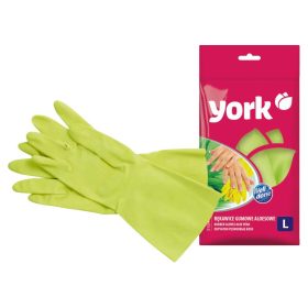 Gumikesztyű Aloe vera L  (1 pár)  YORK - CLEAN HOUSE