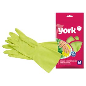 Gumikesztyű Aloe vera M (1 pár)  YORK - CLEAN HOUSE