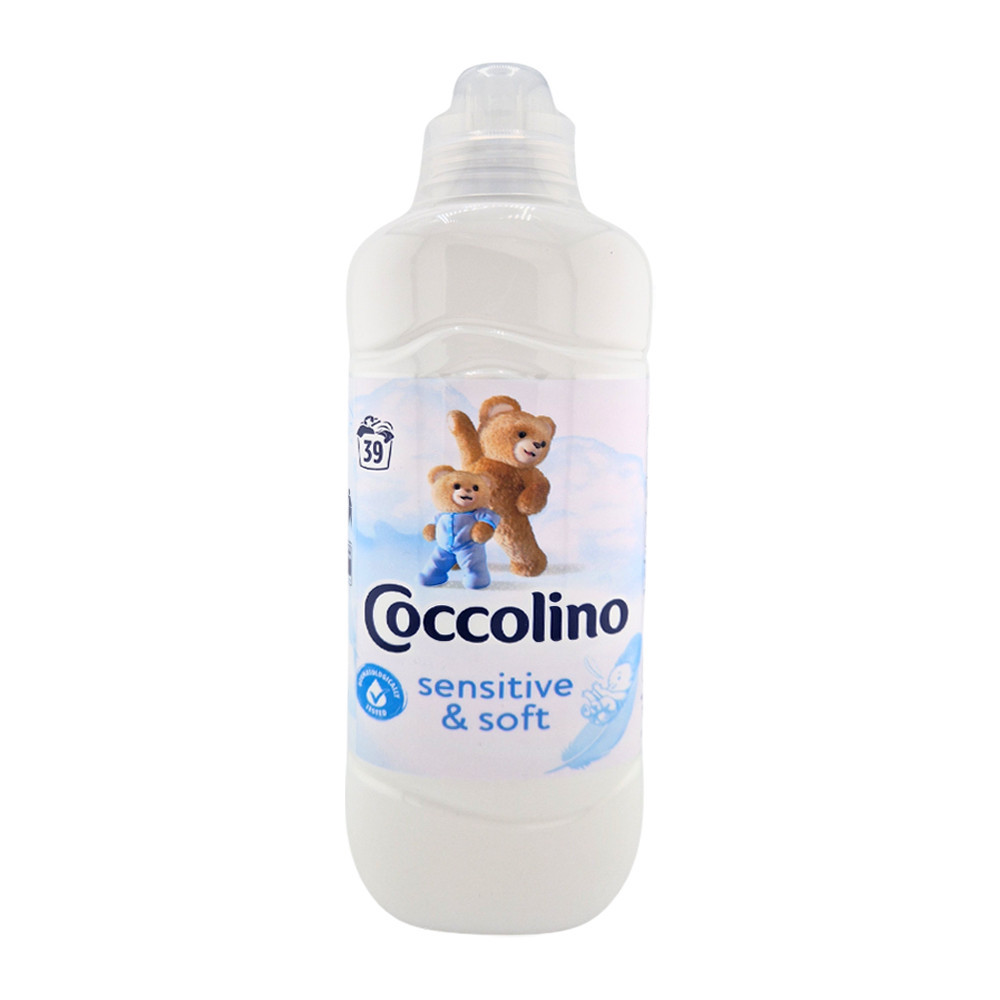 Coccolino Sensitive & Soft öblítő koncentrátum Sensitive Pure 975ml - 39 mosás