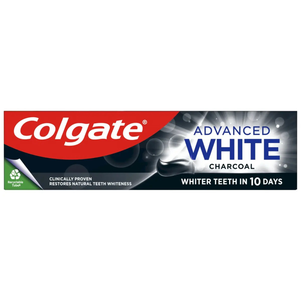 Colgate Advanced White Charcoal fogfehérítő fogkrém 75ml