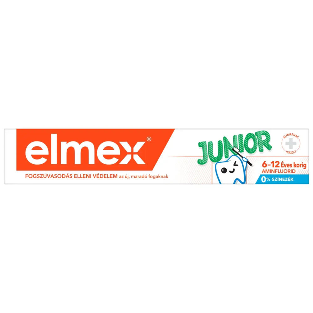 Elmex Junior gyerek fogkrém 6-12 éves korig 50ml