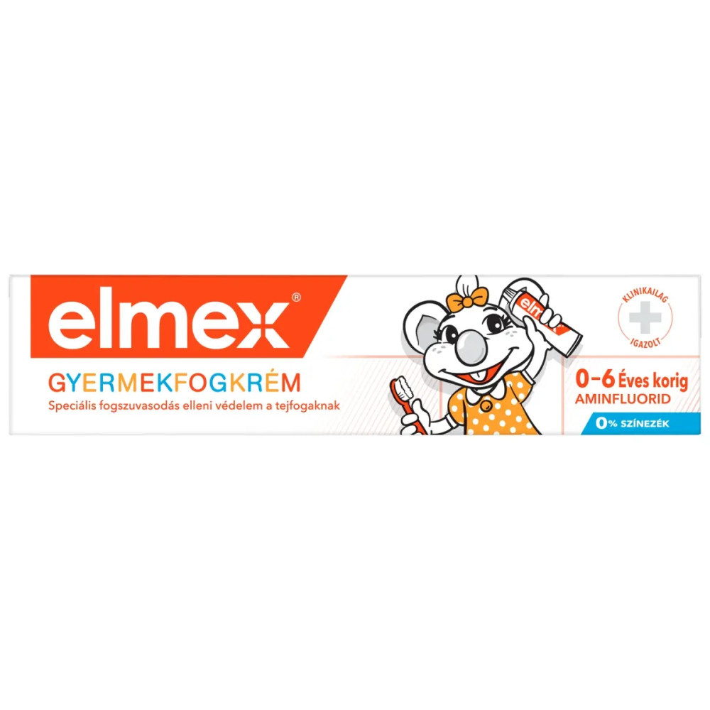 Elmex Kids gyerek fogkrém 0-6 éves korig 50ml