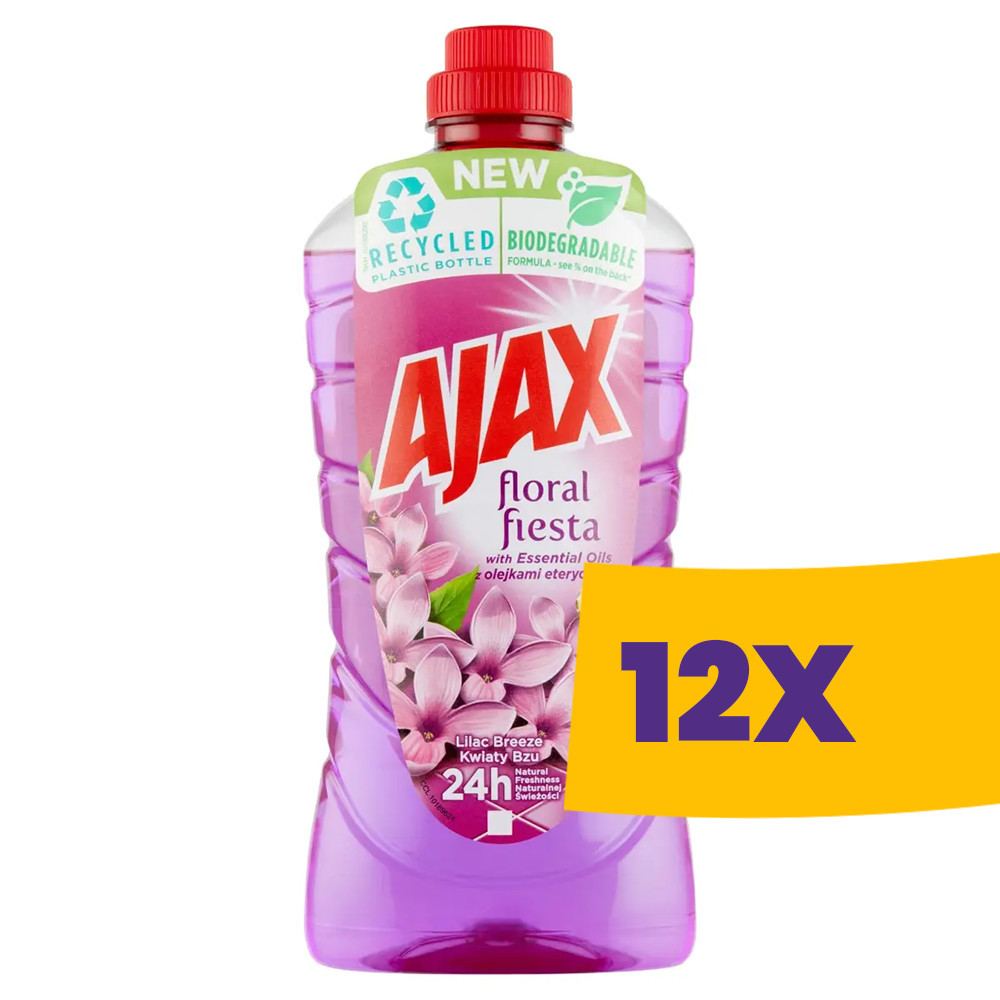 Ajax általános tisztítószer Lilac Breeze 1000ml (Karton - 12 db)