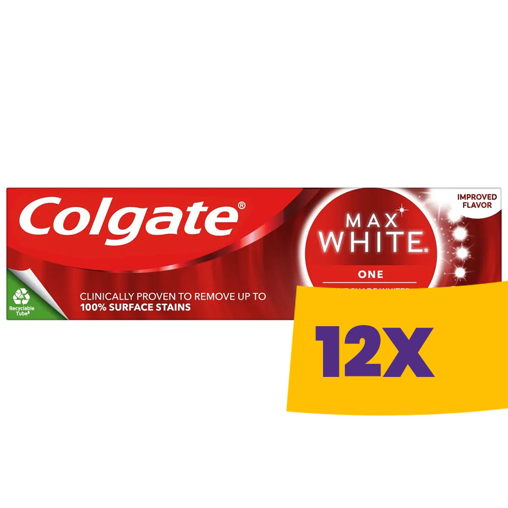Colgate Max White One fogfehérítő fogkrém 75 ml (Karton - 12 db)