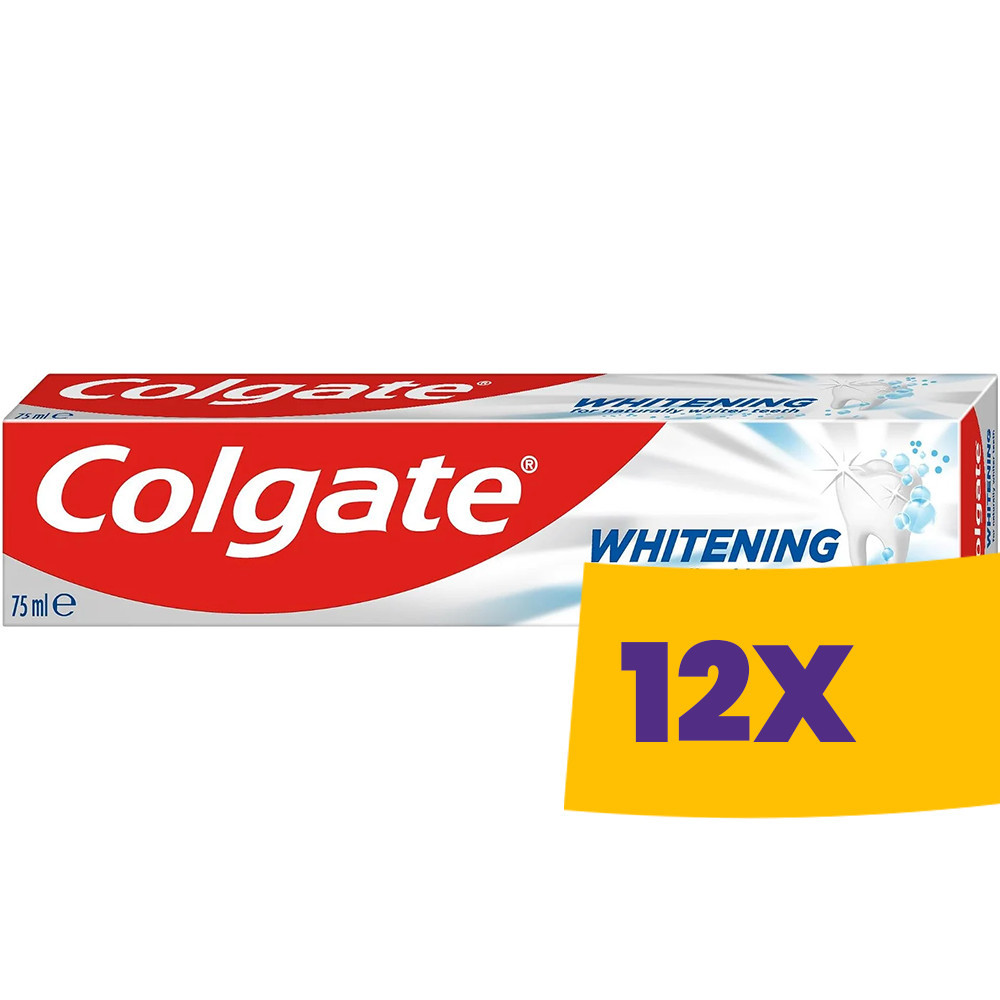 Colgate Whitening fogfehérítő fogkrém 75ml (Karton - 12 db)
