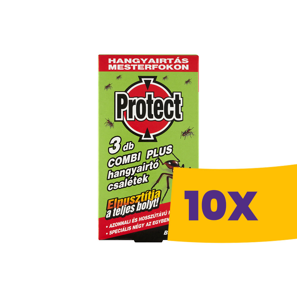 Protect Combi Plus hangyairtó csalétek 3db (Karton - 10 csomag)