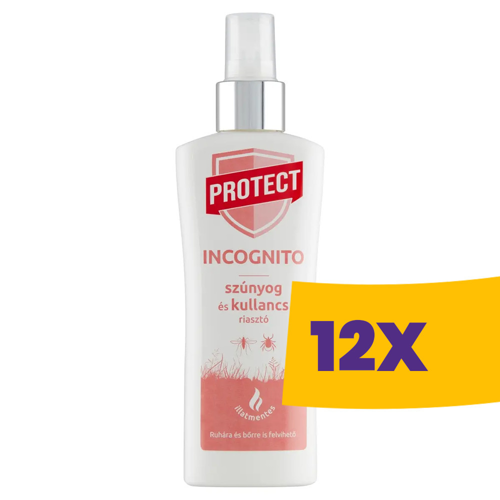 Protect Incognito szúnyog- és kullancsriasztó ruhára fújható 100ml (Karton - 12 db)