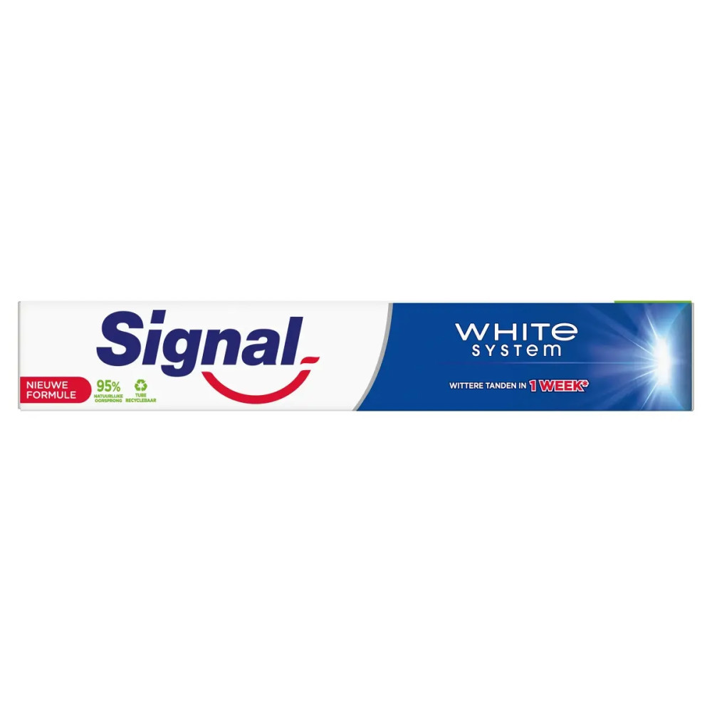 Signal White System fogfehérítő fogkrém 75ml
